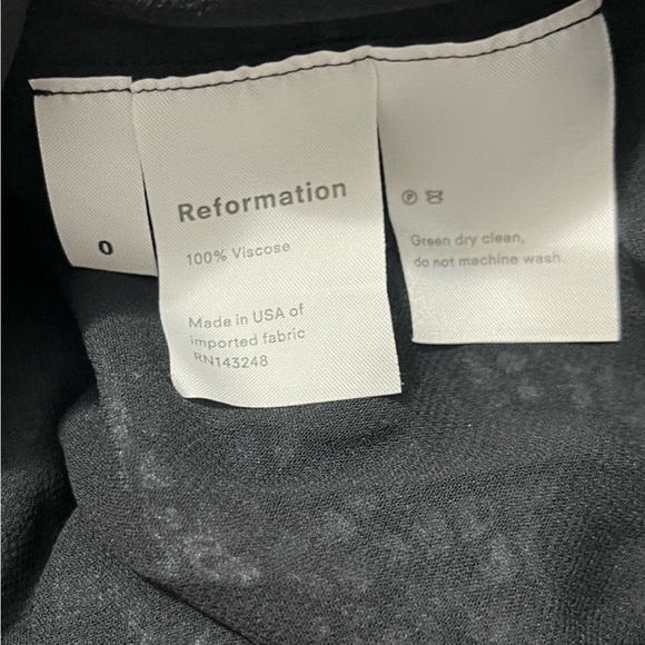 Reformation Scarlett Dress in Serpent - Picture 5 of 5